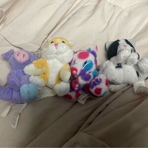 Tiny “Whimzy Pets” Stuffed Animal Set